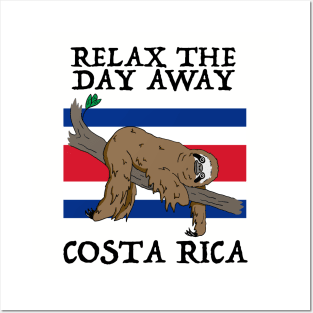 Costa Rica Sloth Posters and Art